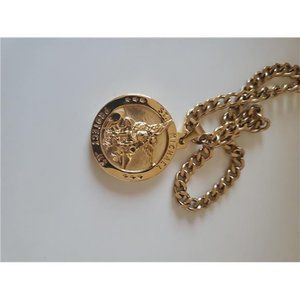 St Michael The Archangel | Stainless Steel Amulet Pendant Necklace 22+2 Inch